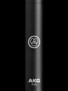 AKG Pro Audio Instrument Condenser Microphone, XLR, Black (P170)