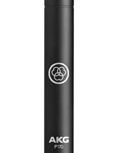 AKG Pro Audio Instrument Condenser Microphone, XLR, Black (P170)