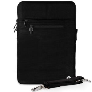 13-inch Laptop Sleeve Crossbody Bag for Acer Chromebook C202 C223 Flip C214 Spin 311 C720 11.6", Asus L210 L203MA (Black)