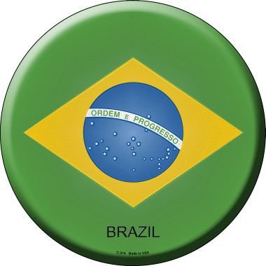 SMART BLONDE Brazil Novelty Metal Circular Sign C-214