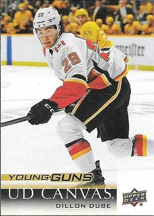 18/19 Upper Deck Series 2 Young Guns Canvas #C214 Dillon Dube