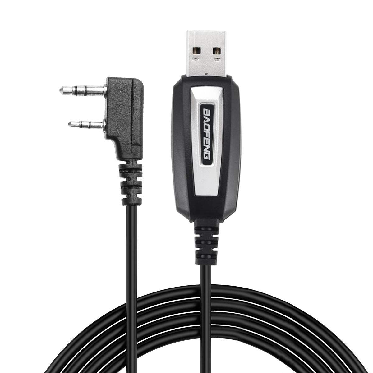 BAOFENG USB Programming Cable CH340 Chip for UV-5R BF-F8HP 5RM UV-21R GMRS UV-5G Plus GM-15PRO GM-5RH GM21 K5PLUS AR-152 UV-17R TIDRADIO TD-H3 8 Quansheng UV-K5 8 Ham Radio