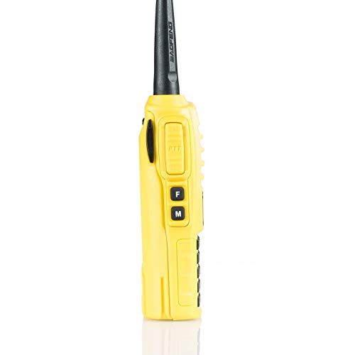 BaoFeng UV-82HP (Yellow) High Power Dual Band Radio: 136-174mhz (VHF) 400-520mhz (UHF) Portable Two-Way