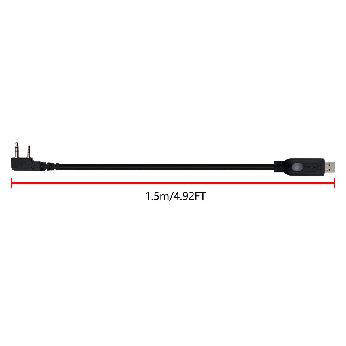 DSD TECH SH-UK01 Programming Cable with FTDI Chip for Baofeng UV-5R BF-F8HP UV-82HP BF-888S