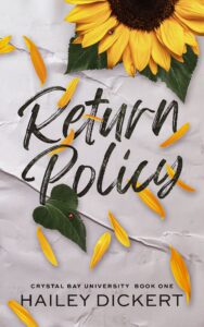 return policy: a college football sports romance (crystal bay university book 1)