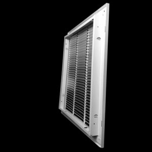 Fits 20x25 Duct Opening | Steel Return Air Filter Grille by Handua [Removable Door] for 1-inch Filters | Vent Cover Grill | White | HVAC Cold Air Intake Grille | Outer Dimensions: 22 5/8"W X 27 5/8"H