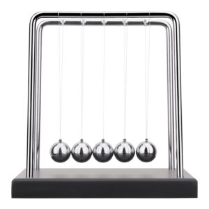 QLKUNLA Newtons Cradle Balance Balls Science Physics Gadget Desktop Decoration Kinetic Motion Toy for Home and Office