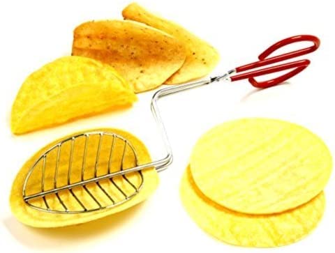 2 sets Taco Maker Press Fried Taco Shells Mold Crisp Deep Fryer Kitchen Tools Gadgets