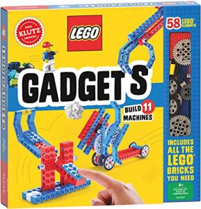 lego gadgets (klutz science/stem activity kit) 10.25" length x 0.75" width x 10" height