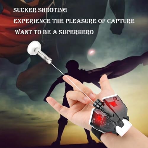 Web Launcher String Shooters Toy, Cool Gadgets String Shooter Real Silk-Can Grab Small Objects, Superhero Role-Play Cool Stuff Fun Toys Great for Men and Kids