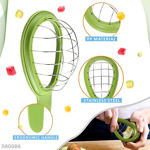 Avocado Slicer Tool Fruit Knife - Avocado Masher Kitchen Tool Avocado Cutter Tool Fruit Slicer Cutter Cool Kitchen Gadgets - Slicer Vegetable Cutter Fruit Carving Tools Apple Peeler Fruit Peeler Tool