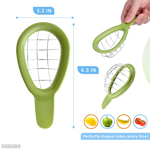 Avocado Slicer Tool Fruit Knife - Avocado Masher Kitchen Tool Avocado Cutter Tool Fruit Slicer Cutter Cool Kitchen Gadgets - Slicer Vegetable Cutter Fruit Carving Tools Apple Peeler Fruit Peeler Tool