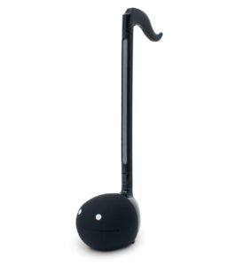 otamatone japanese electronic musical instrument portable music synthesizer from japan by maywa denki studio award winning, educational fun gift for children, teens & adults - black