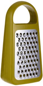 joie tower grater, double sided, stainless steel, dishwasher safe, bpa free, kitchen tool, 1 count