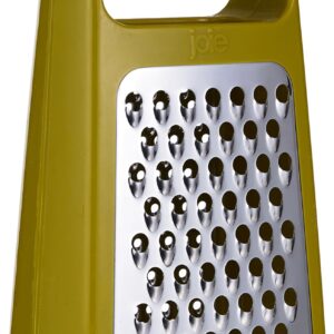 Joie Tower Grater, Double Sided, Stainless Steel, Dishwasher Safe, BPA Free, Kitchen Tool, 1 Count