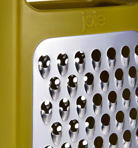 Joie Tower Grater, Double Sided, Stainless Steel, Dishwasher Safe, BPA Free, Kitchen Tool, 1 Count