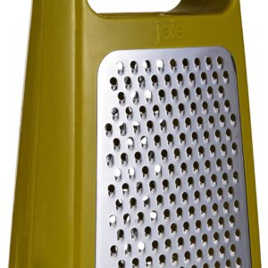 Joie Tower Grater, Double Sided, Stainless Steel, Dishwasher Safe, BPA Free, Kitchen Tool, 1 Count