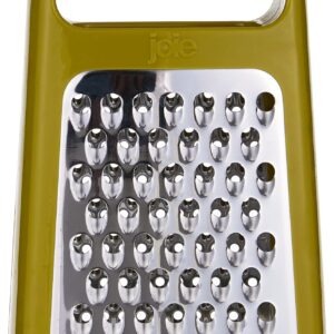 Joie Tower Grater, Double Sided, Stainless Steel, Dishwasher Safe, BPA Free, Kitchen Tool, 1 Count