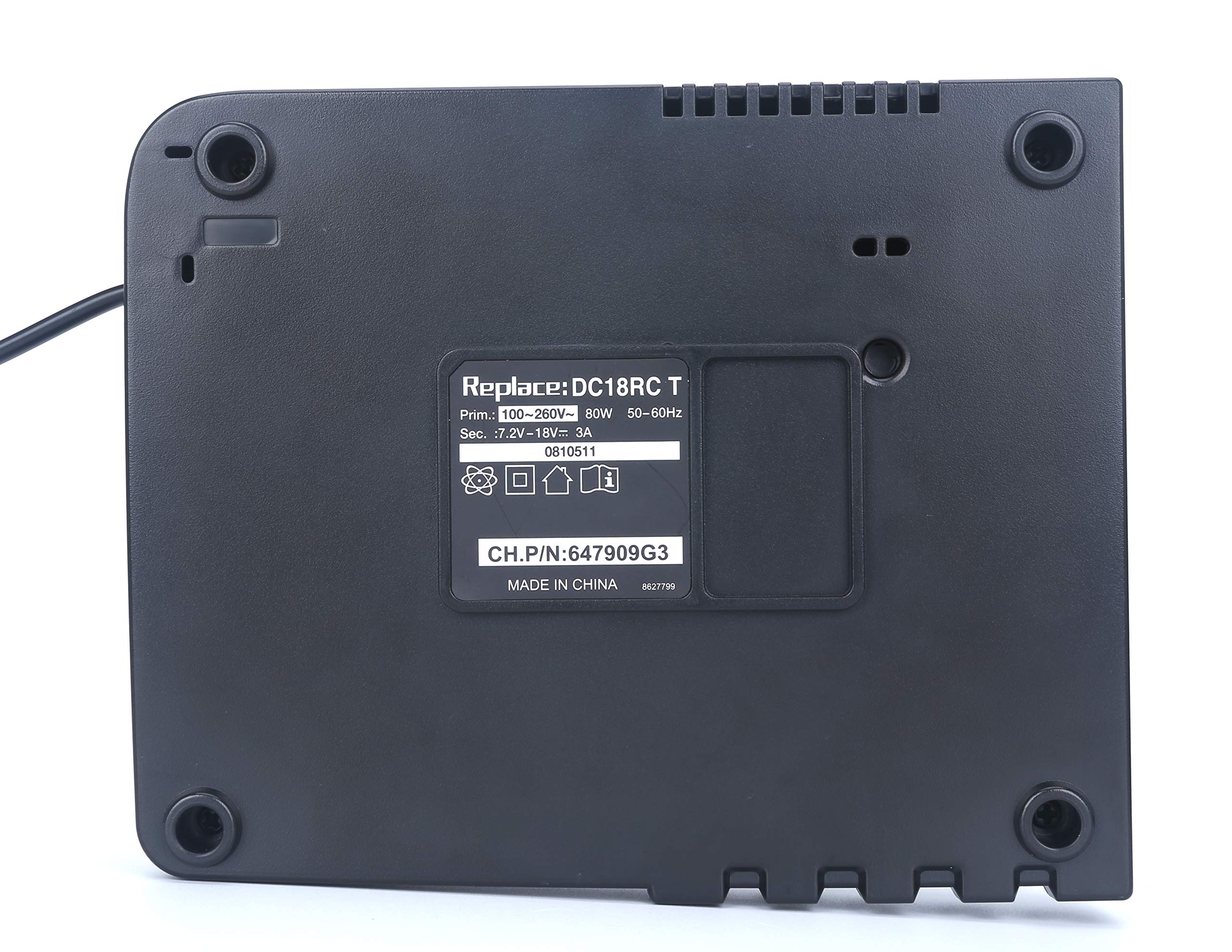 Anopiw DC18RC Replace Makita Charger DC18RC DC18RD DC18RC DC18RA DC18SD DC18SF to Charge14.4V 18 Volt LXT Lithium-ion battery BL1815 BL1850 BL1840 BL1830 LXT-400 BL1820