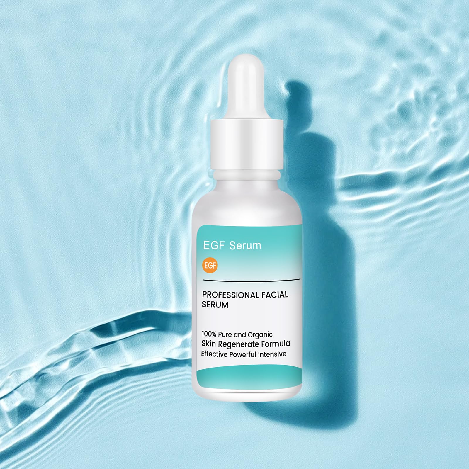 EGF Serum For Face - Moisturizing and Hydrating Featuring Skin Growth Factor EGF - Smoothes Wrinkles, Reduce the Look of Age Spots- - For Face, Neck, and Chest - 1 fl oz.