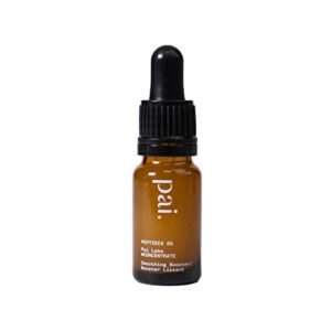 pai skincare - organic pai labs peptides 5% smoothing booster | natural, vegan, sensitive skincare (0.3 fl oz | 10 ml)