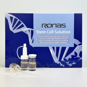 Ronas Stem Cell Solution ampoules Anti Aging Formula Best Anti Aging Serum Plant Stem Cells Hyaluronic Acid Restore Replenish Skin Smooth Wrinkles All Skin type 0.16oz 10vial