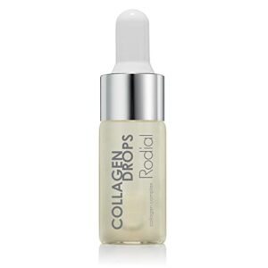 rodial collagen 30% booster drops deluxe 10ml, collagen serum to rejuvenate and improve skin elasticity, hyaluronic acid for smoothing and plumping, hydration boost collagen skin serum