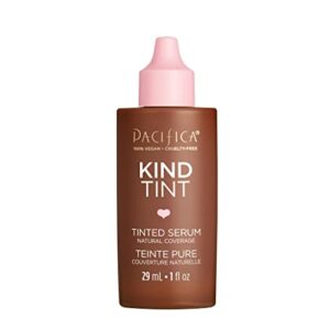 Pacifica Beauty | Kind Tint Tinted Serum | Skincare Ingredients - Vegan Collagen, Hyaluronic Acid, Vitamin C, Niacinamide, Caffeine | Lightweight Foundation | Vegan, Cruelty Free, Clean Makeup