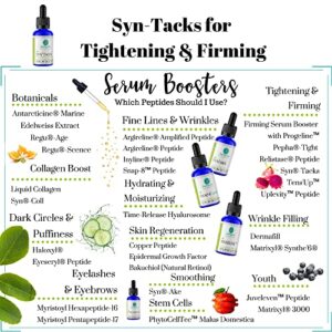 Syn Tacks Palmitoyl Dipeptide 5 Lifts Anti-Aging Firming Peptide Lotion Making Diy Serum Booster Original Suppleness Youthful Skin Perfection