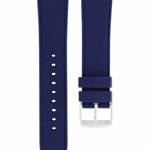 Ewatchparts 20MM RUBBER DIVER WATCH STRAP BAND FOR IWC PILOT PORTUGESE TOP GUN WATCH BLUE