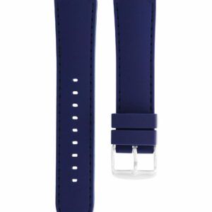 Ewatchparts 20MM RUBBER DIVER WATCH STRAP BAND FOR IWC PILOT PORTUGESE TOP GUN WATCH BLUE