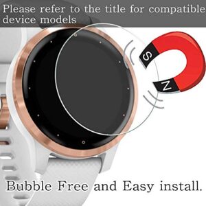 Puccy [3 Pack] Tempered Glass Screen Protector Compatible with IWC International Watch Company IW502308 Film Protectors Anti Scratch Bubble Free for Smartwatch