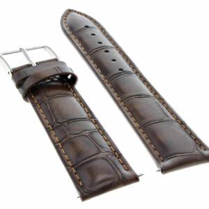 Ewatchparts 17-24MM GENUINE LEATHER STRAP WATCH BAND FOR IWC PILOT PORTUGUESE