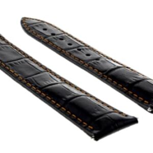 Ewatchparts 18-19-20-22-24MM LEATHER WATCH BAND STRAP COMPATIBLE WITH IWC PILOT PORTUGUESE 7 WATCH