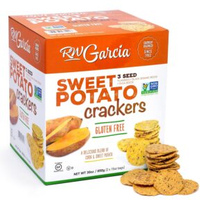 rw garcia sweet potato 3 seeds crackers net wt 30 ounce (2 x 15oz bags), 30 ounce ,, 1.87 pound ()