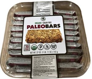 universal bakery organic paleo bars, 1.35 ounce (20 count)