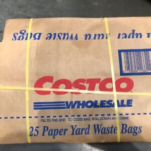 Costco Lawn and Leaf Bag 2 Ply 30 Gal 25 Ct