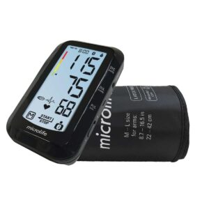 costco microlife bluetooth upper arm blood pressure monitor with irregular heartbeat detection bluetooth connectivity and free microlife health app