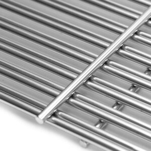 Hongso 19 1/4" SUS304 Stainless Steel Cooking Grid for Gas Grill Brinkmann, Charmglow, Costco, Jenn Air, Members Mark, Nexgrill, Perfect Flame and Other Grill Grates Replacement, 3 pieces SCI1S3