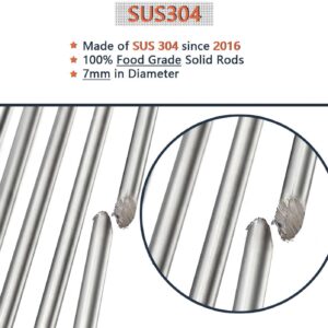 Hongso 19 1/4" SUS304 Stainless Steel Cooking Grid for Gas Grill Brinkmann, Charmglow, Costco, Jenn Air, Members Mark, Nexgrill, Perfect Flame and Other Grill Grates Replacement, 3 pieces SCI1S3