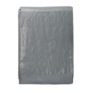 12x16 Heavy Duty Tarp, 10 Mil Thick, High Durability, Tear & Fade Resistant, UV Treated, Grommets Every 18 Inches (12' x '16')