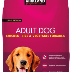 Kirkland Signature Dog Food Variety (Chicken, Rice and Vegetable Dog Food 40 lb.)