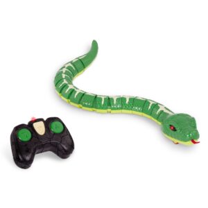 terra by battat remote control emerald tree boa - electronic snake toy for kids ages 6+