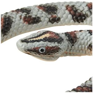 Wild Republic Rock Python, Rubber Snake Toy, Gifts for Kids, Educational Toys, 26", Multi