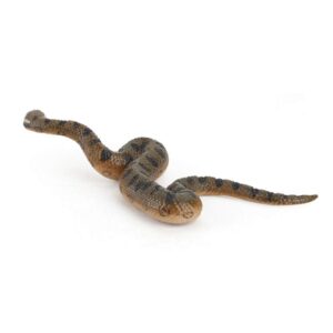 Simulation Realistic Green Anaconda Snake Wild Life Jungle Animal Action Figures Model Desktop Decoration Family Party Supplies Cake Toppers Toys for 5 6 7 8 Years Old Boys Girls Kid Toddlers