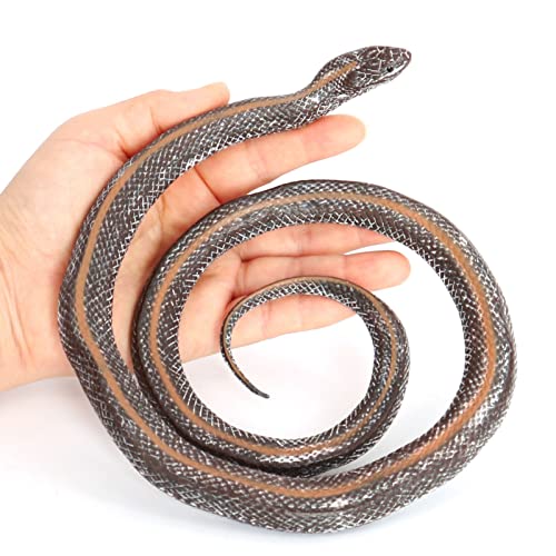 Airshi Fake Snake Toy, Funny Simulated 31.5 Inch Lifelike Snake Model for Theme Party