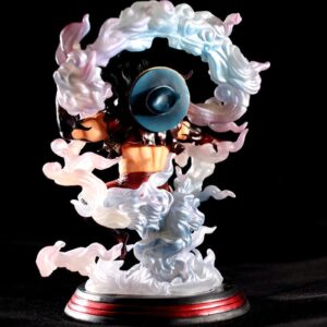 Hewufo Monkey D Luffy Gear 4 Figure Anime Snake Luffy PVC Statue Figures Collection Model Toys