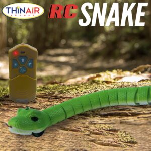 Nature Bound Remote Control Snake with Realistic Full Function Radio Control Crawling Action, Green