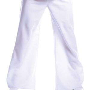 Underwraps Costumes Men's Plus-Size Bell Bottom Pant, White, XX-Large