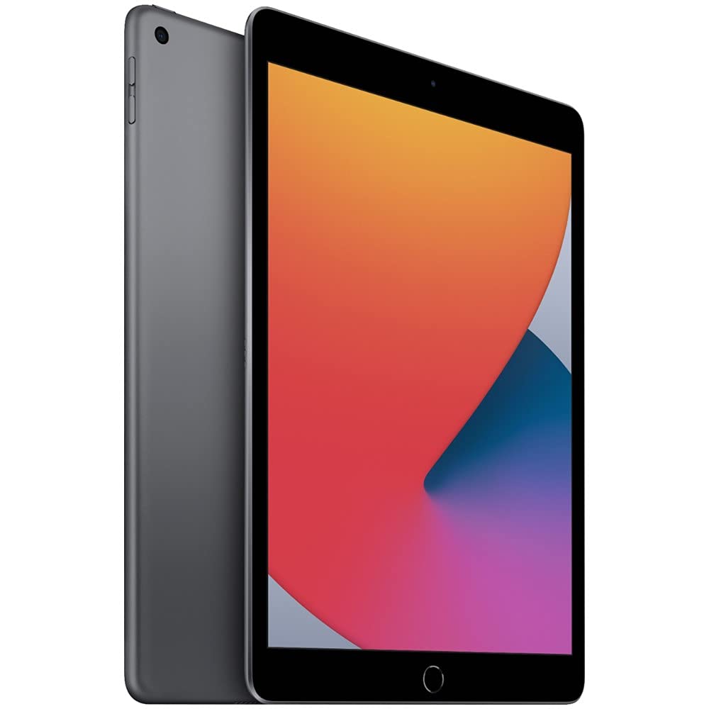 Apple iPad (10.2-inch, Wi-Fi, 128GB, 8th Generation)- Space Gray (Renewed)